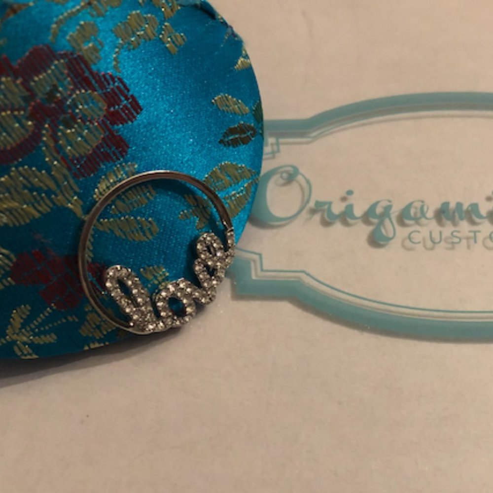 Origami Owl Large Love Window Plate